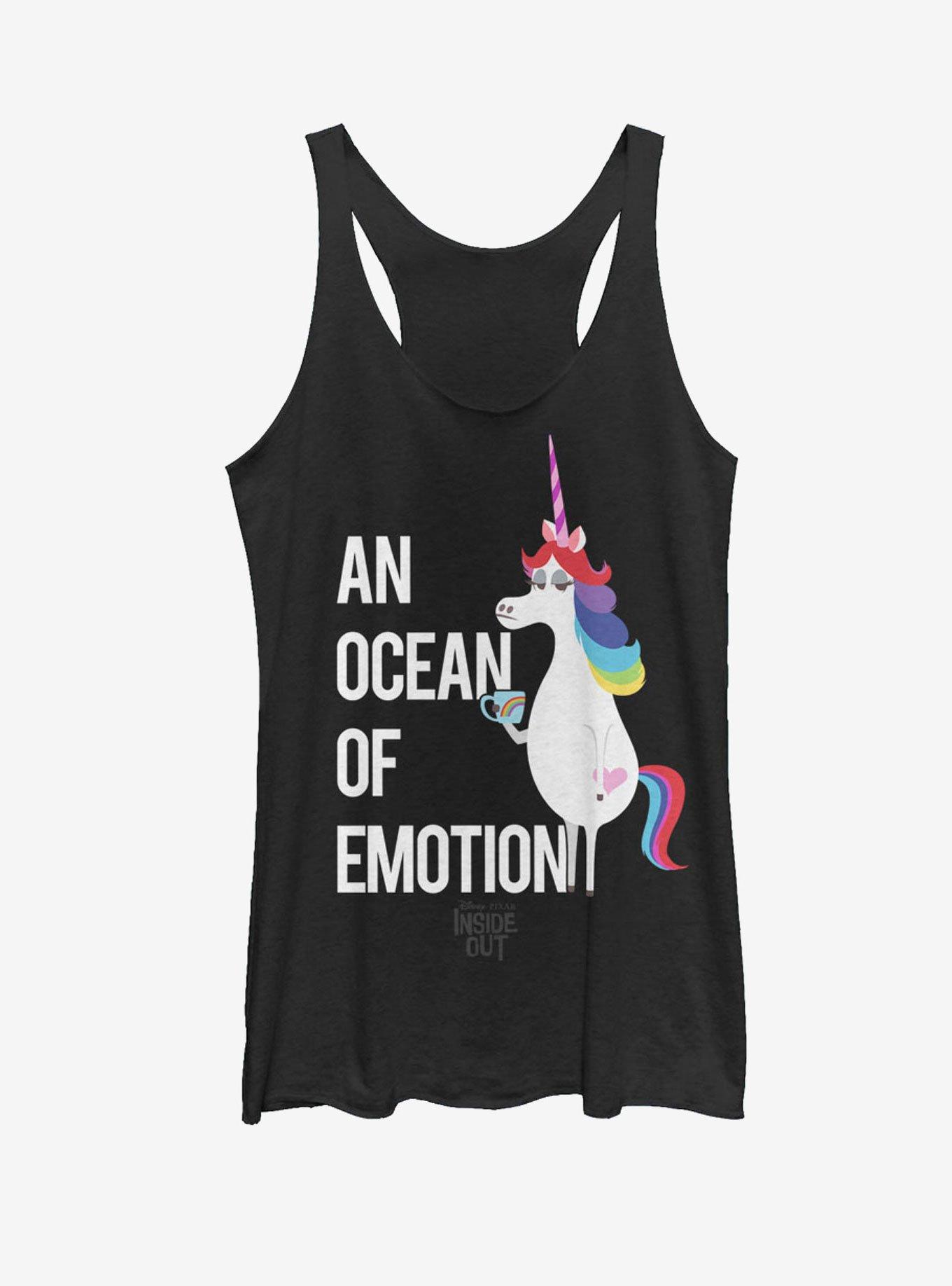 Disney Pixar Inside Out Rainbow Unicorn Ocean of Emotion Womens Tank, , hi-res