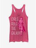 Star Wars Rey Womens Rule the Galaxy Womens Tank, PINK HTR, hi-res