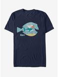 Disney Pixar Finding Dory Fish Frame T-Shirt, NAVY, hi-res