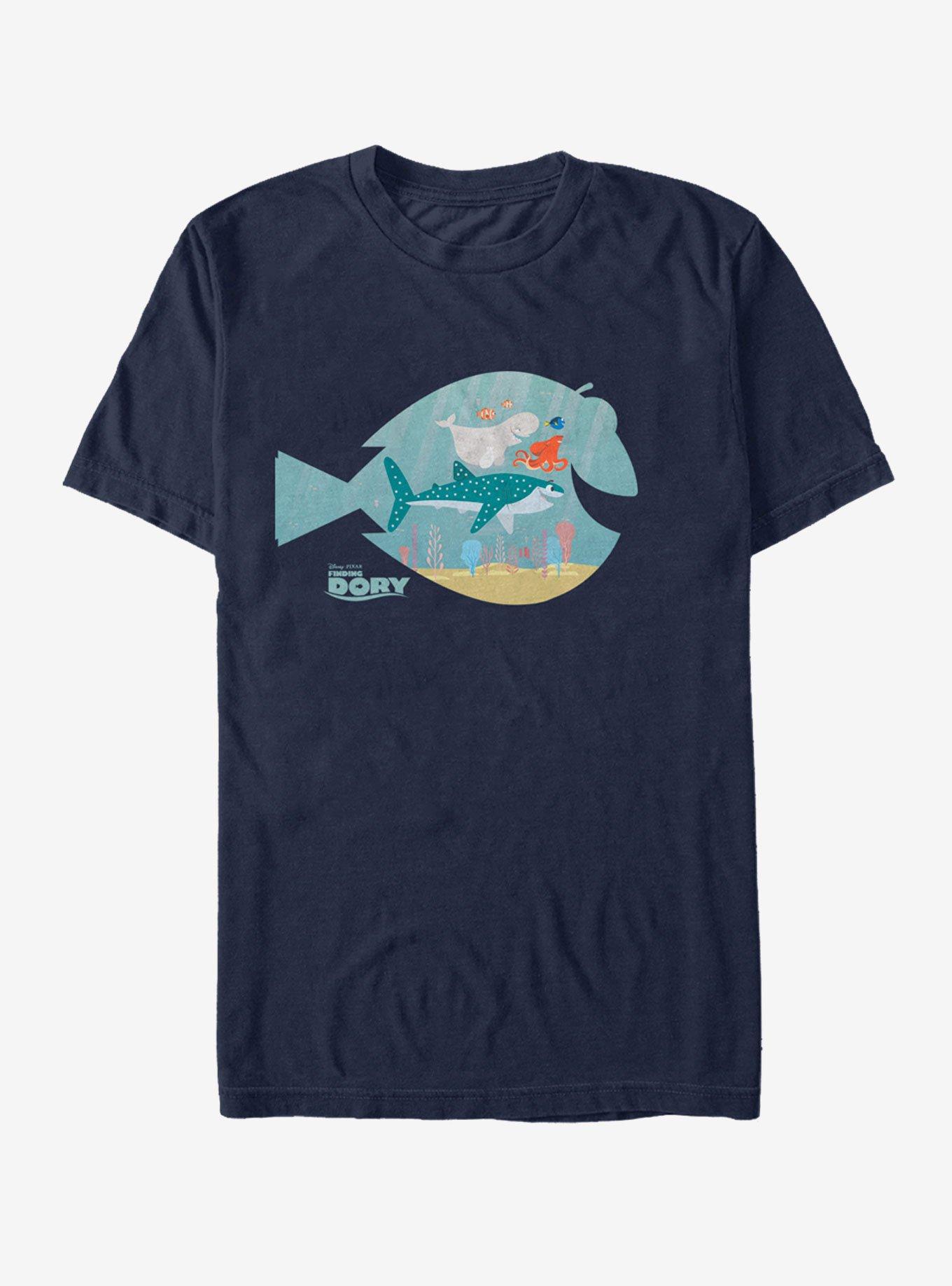 Disney Pixar Finding Dory Fish Frame T-Shirt, , hi-res