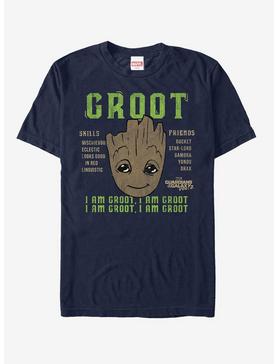 Guardians of the Galaxy Vol. 2 Groot Skills T-Shirt, , hi-res