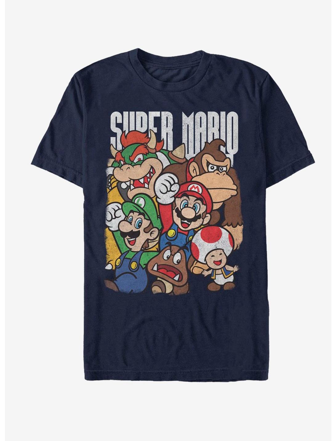 Nintendo Super Mario Party T-Shirt, NAVY, hi-res