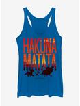 Disney Lion King Hakuna Matata Sunset Womens Tank, ROY HTR, hi-res