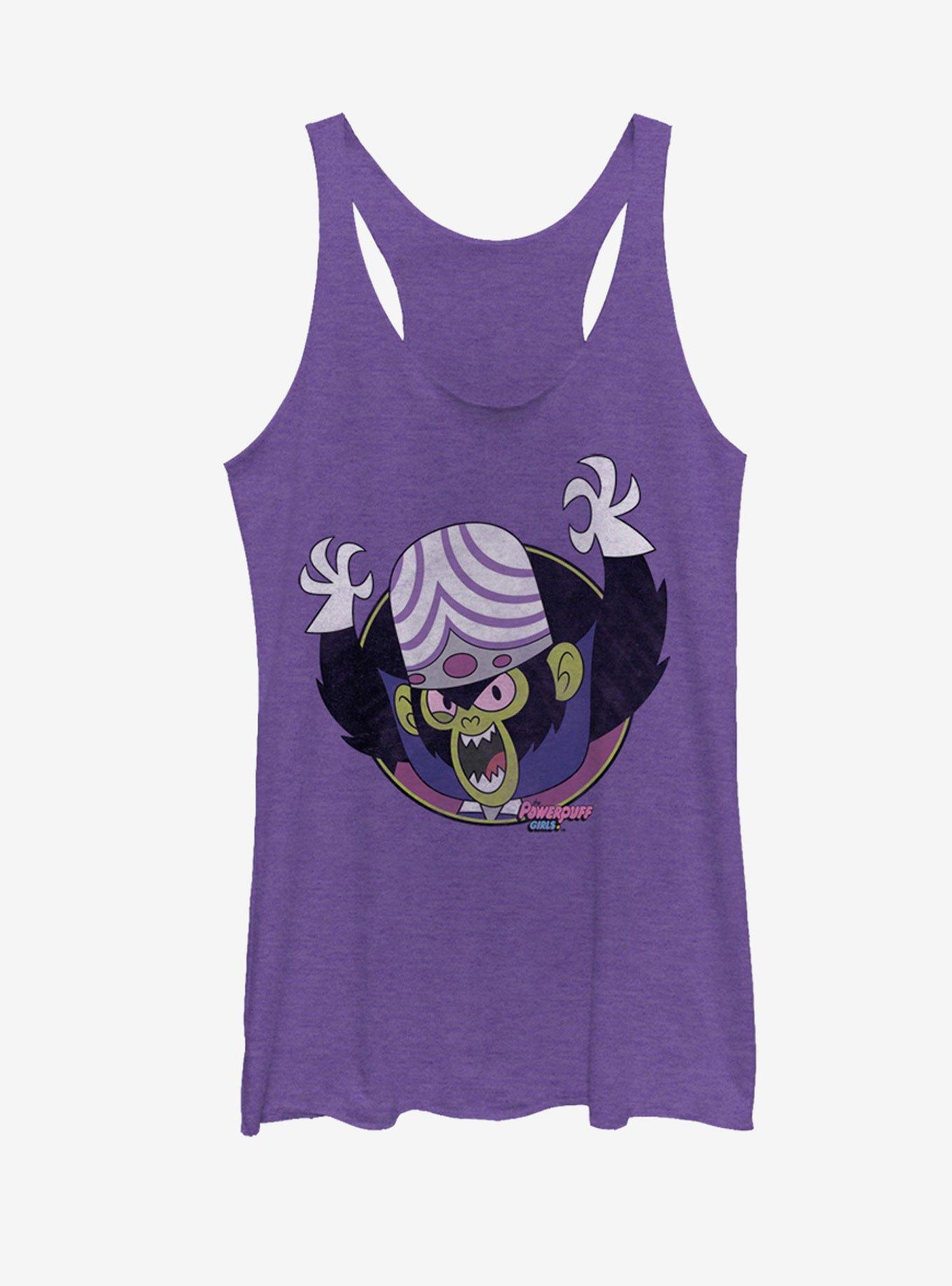 Power Puff Girls Mojo Jojo Circle Womens Tank, , hi-res