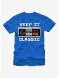Nintendo Classic Controller T-Shirt, ROYAL, hi-res