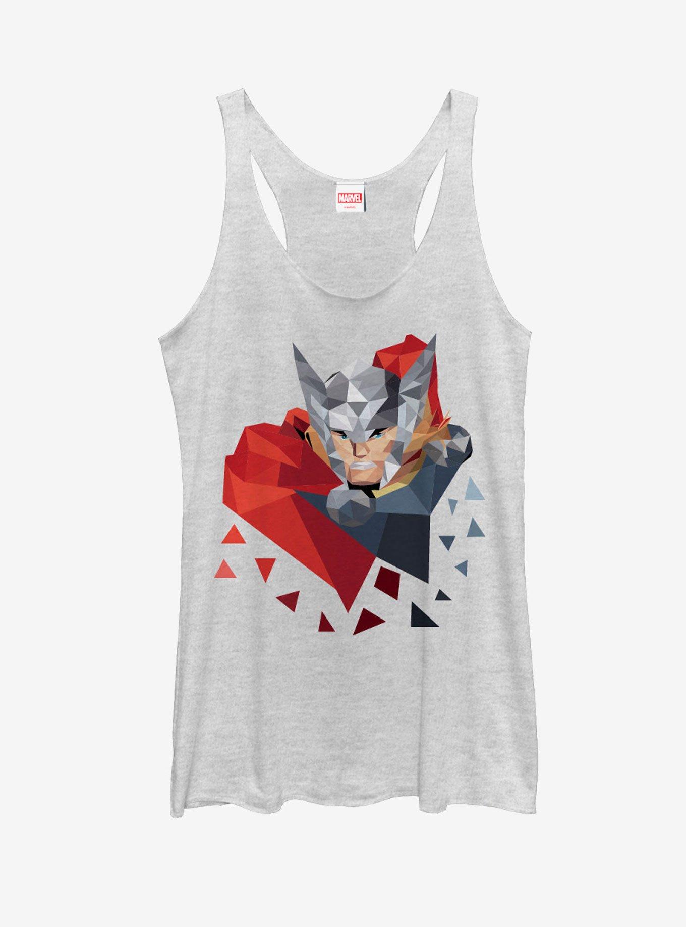 Marvel Geometric Thor Pieces Womens Tank, , hi-res