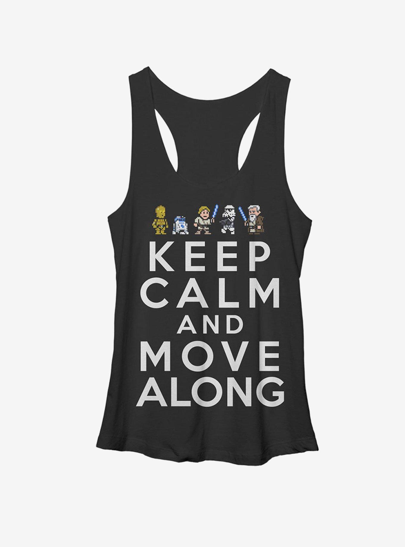 Star Wars Keep Calm and Move Along Womens Tank, , hi-res