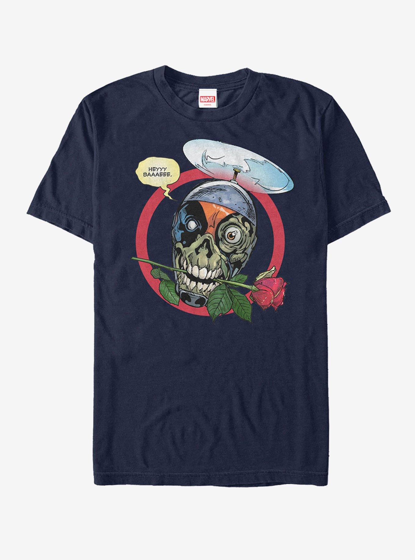 Marvel Headpool Rose T-Shirt, , hi-res