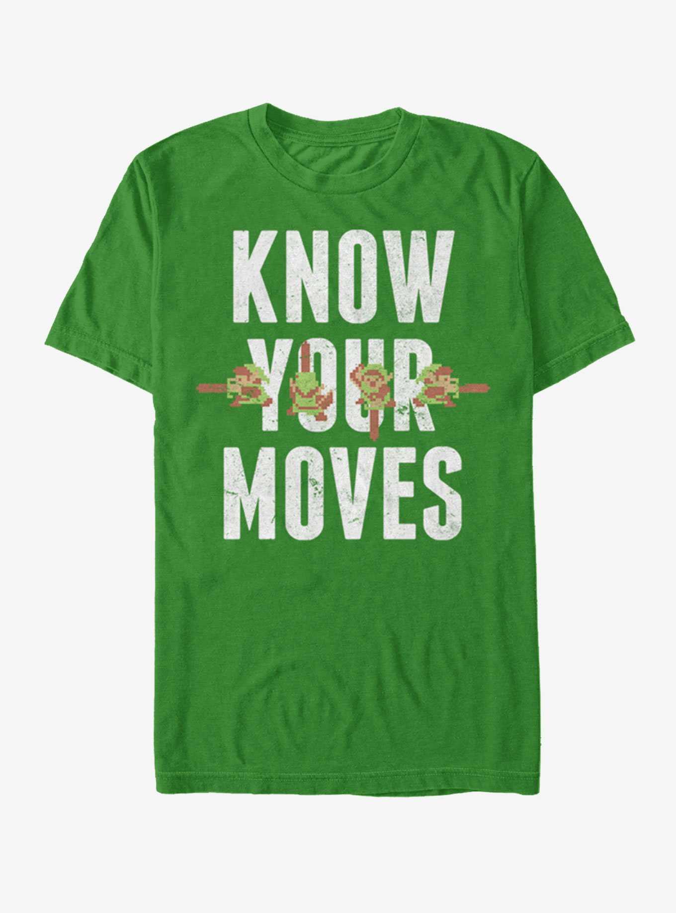 Nintendo Legend of Zelda Know Your Moves T-Shirt, , hi-res