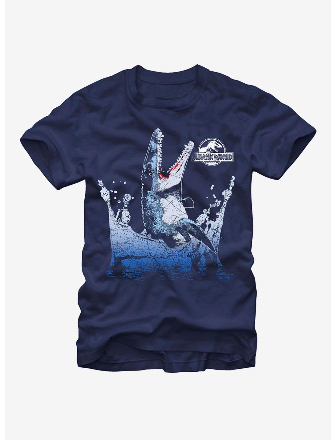 Jurassic World Mosasaurus Show T-Shirt, NAVY, hi-res