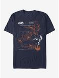 Star Wars Poe Dameron X-Wing T-Shirt, NAVY, hi-res