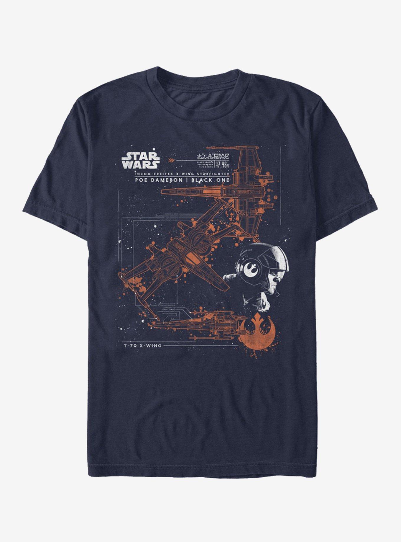 Star Wars Poe Dameron X-Wing T-Shirt, , hi-res