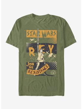 Plus Size Star Wars Rey Join Resistance T-Shirt, , hi-res