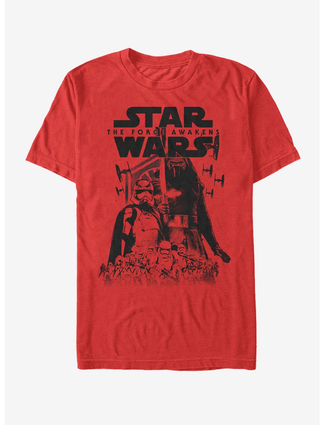 Star Wars The First Order Awakening T-Shirt, RED, hi-res