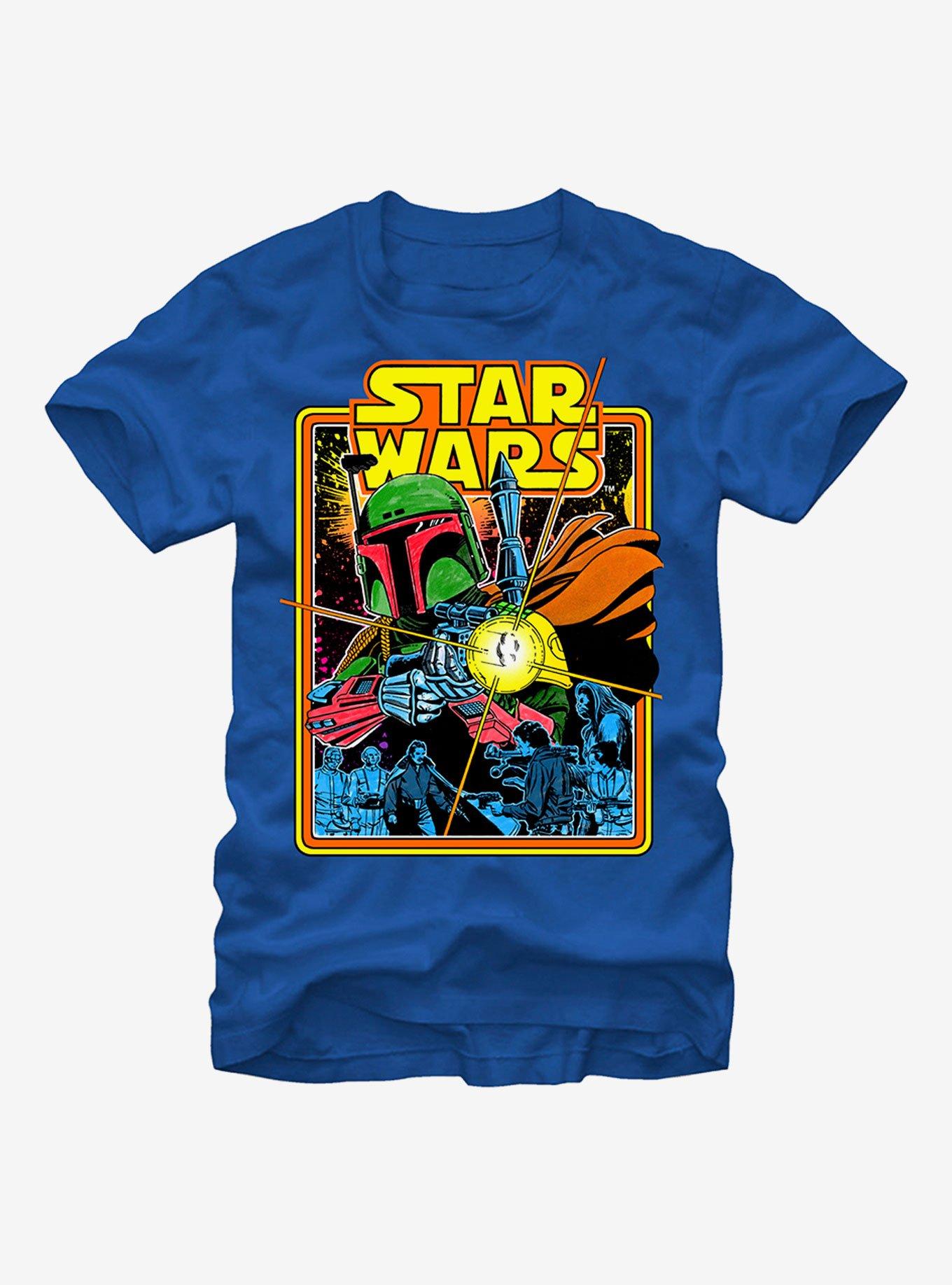 Star Wars Boba Fett Fires T-Shirt, , hi-res