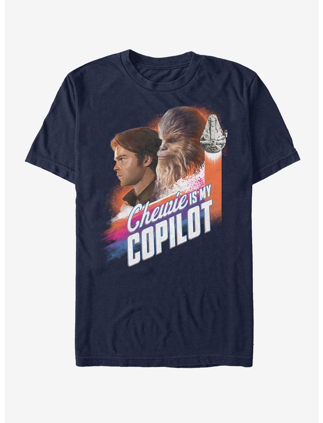 Star Wars Chewie is My Copilot T-Shirt, NAVY, hi-res
