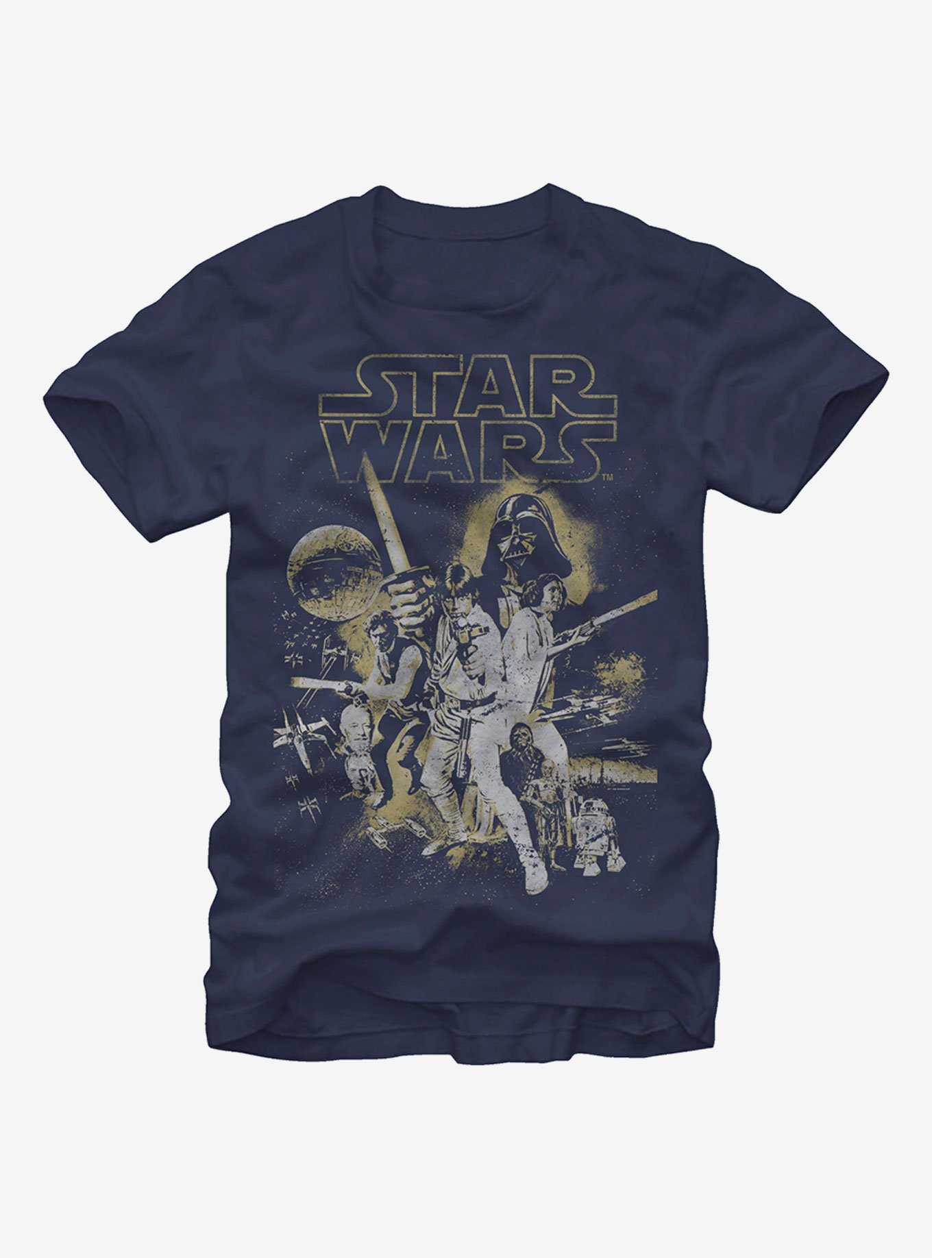 Star Wars Poster Throwback T-Shirt, , hi-res