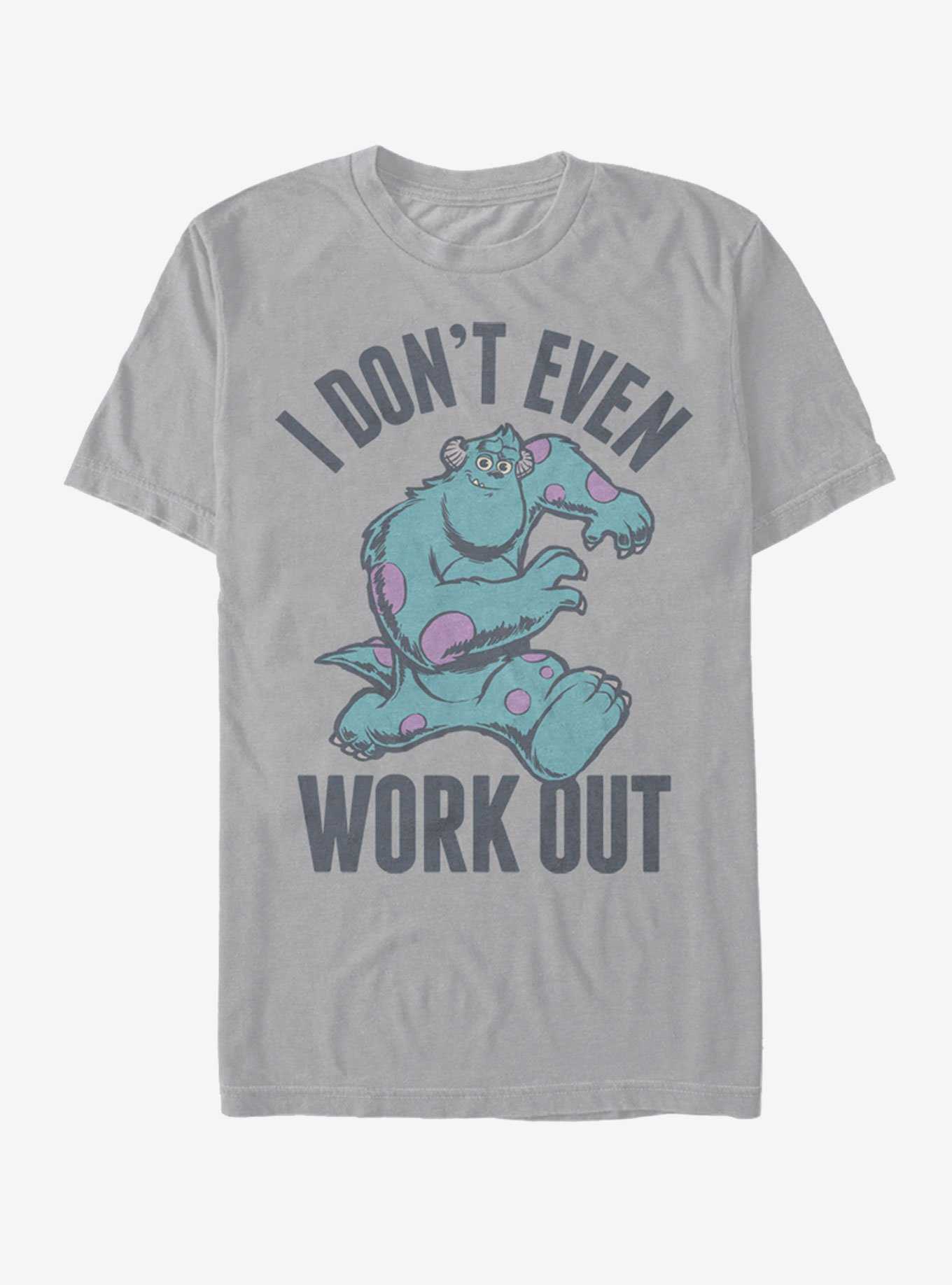 Disney Monster's Inc Sulley I Don't Work Out T-Shirt, , hi-res