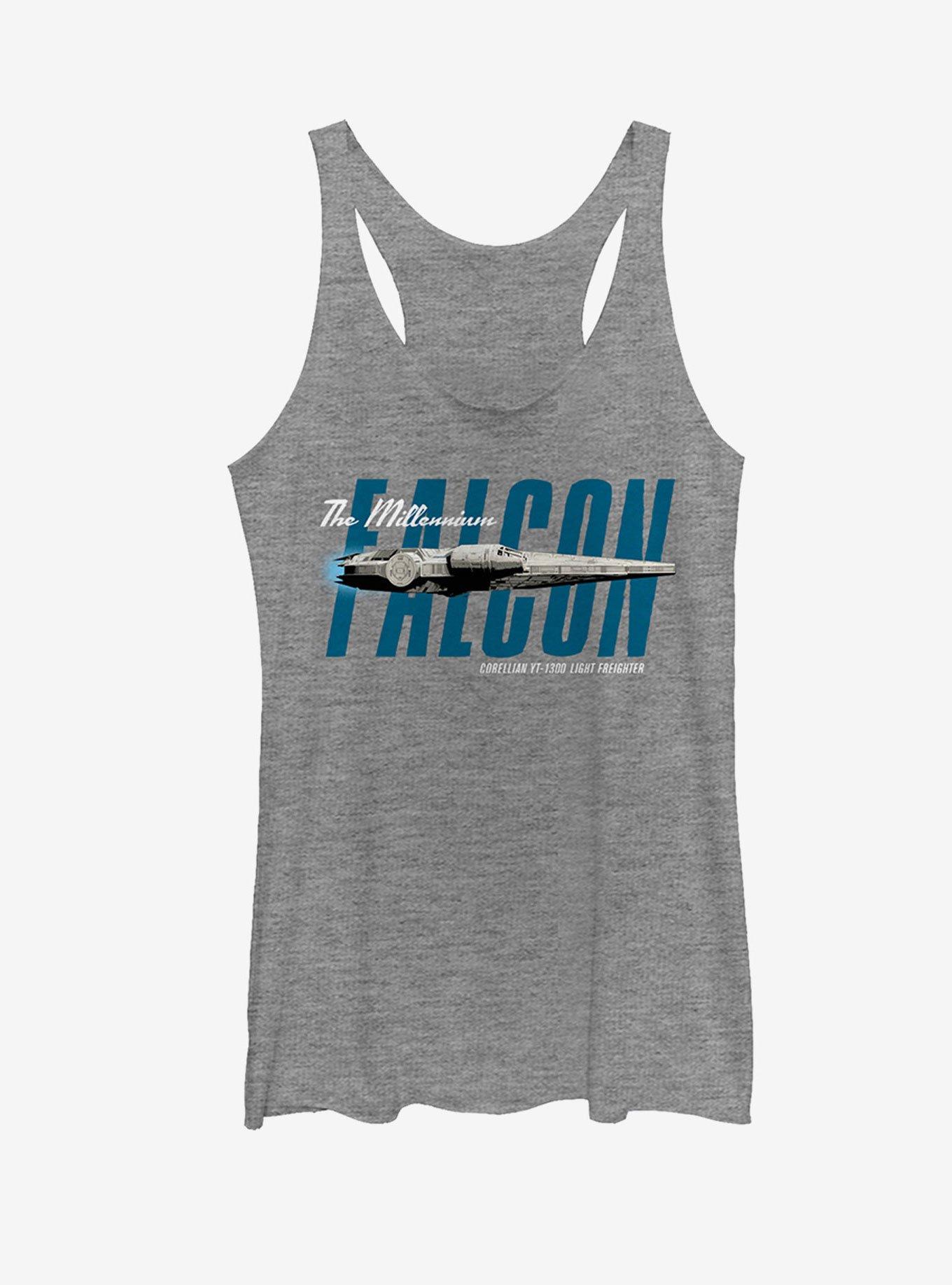 Star Wars Millennium Falcon Profile Womens Tank, , hi-res