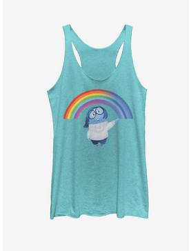 Disney Pixar Inside Out Sadness Rainbow Womens Tank, , hi-res