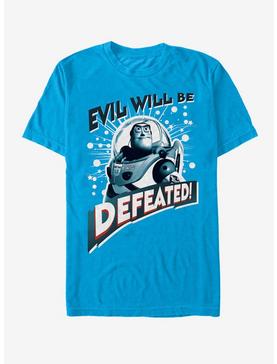 Plus Size Disney Toy Story Buzz Lightyear Defeat Evil T-Shirt, , hi-res