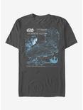 Star Wars Millennium Falcon Plans T-Shirt, CHARCOAL, hi-res