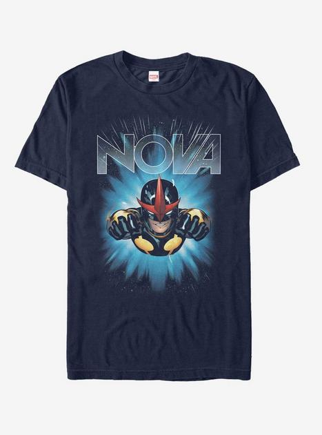 Marvel Nova Hero T-Shirt - BLUE | BoxLunch