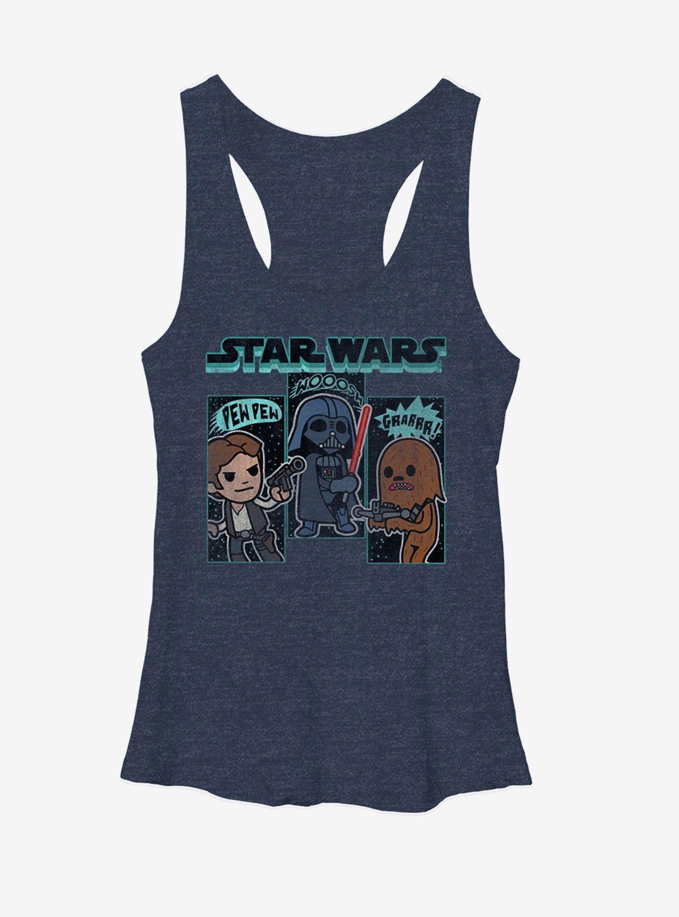 Star Wars Cartoon Sounds Womens Tank, , hi-res
