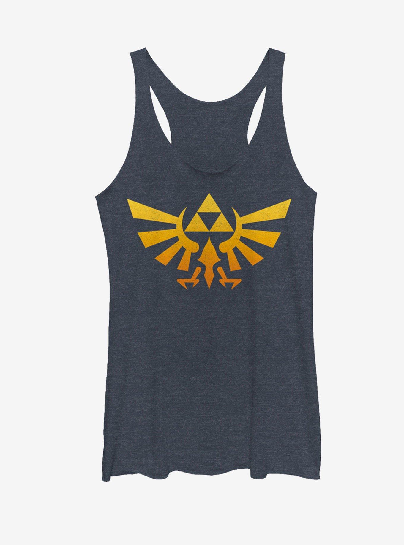 Nintendo Legend of Zelda Triforce Fade Womens Tank, , hi-res