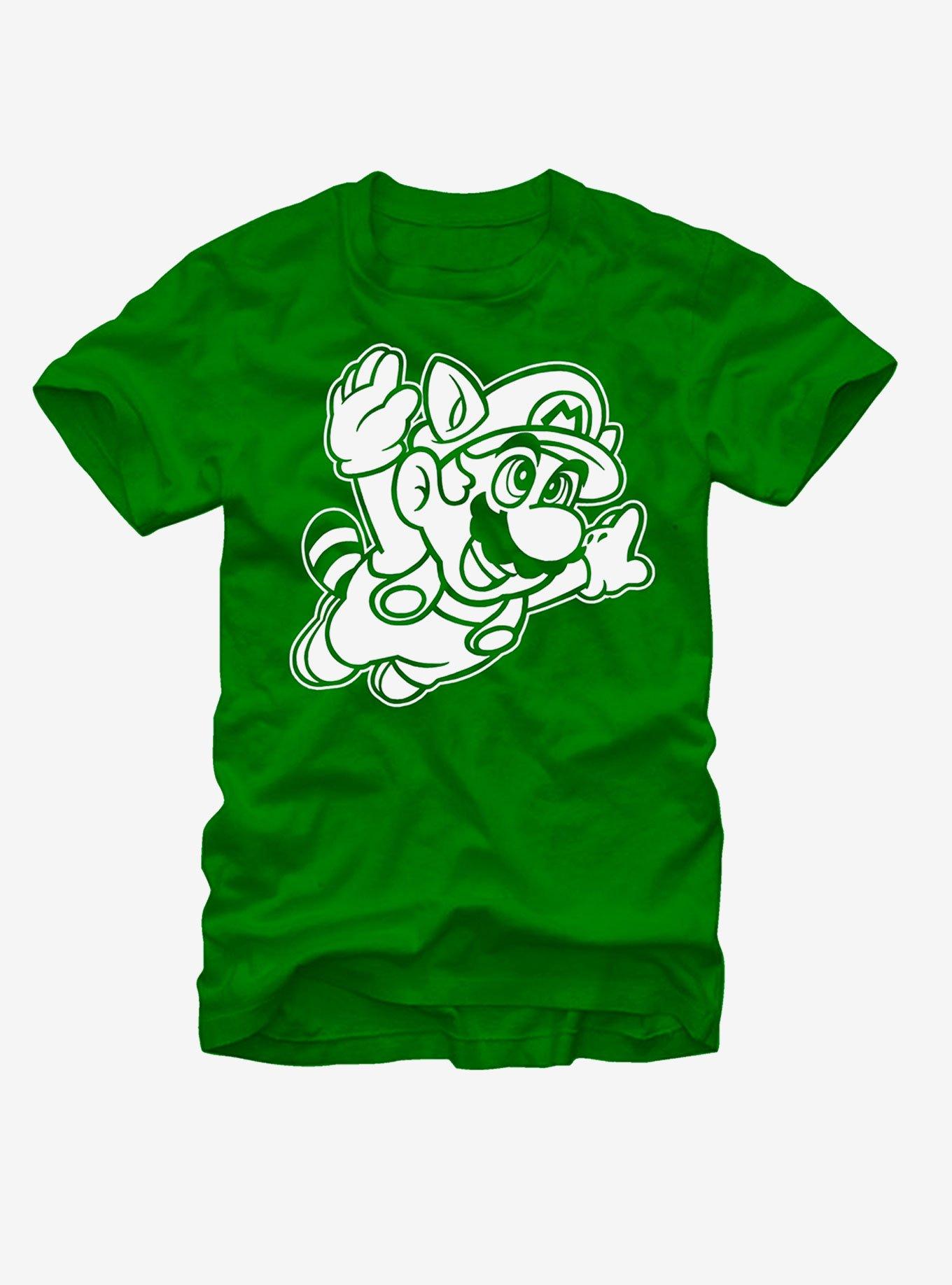 Nintendo Raccoon Mario T-Shirt, , hi-res