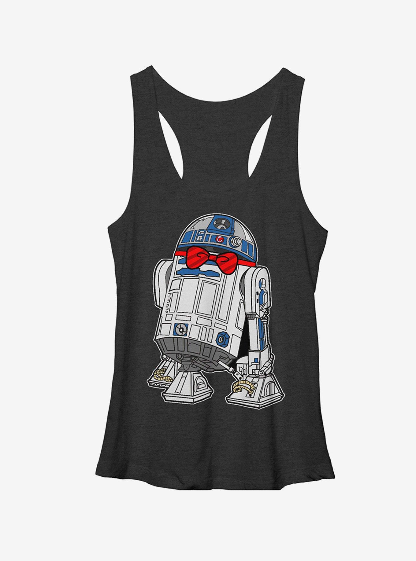 Star Wars R2D2 Bowtie Womens Tank, , hi-res