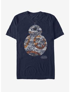 Star Wars BB-8 Text T-Shirt, , hi-res