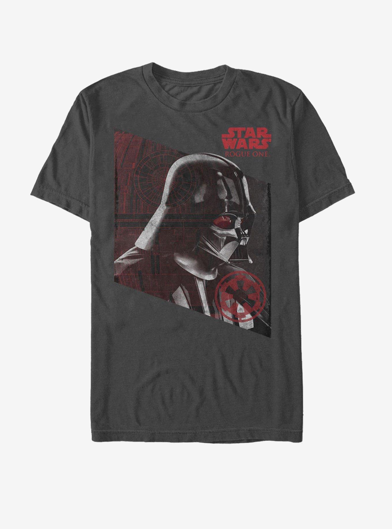 Star Wars Darth Vader Death Star Border T-Shirt, , hi-res