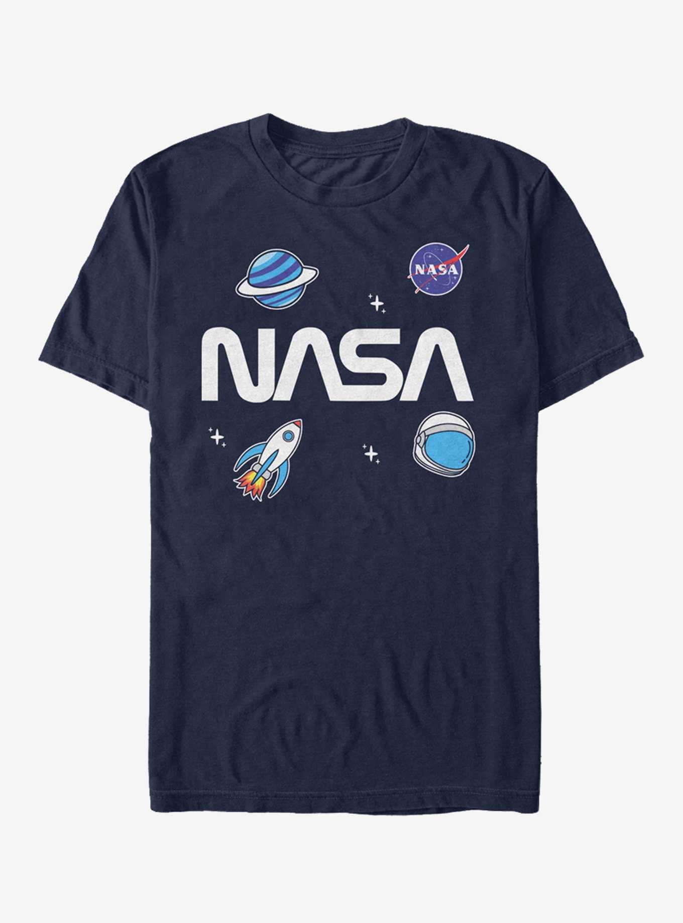 NASA Logo Space Emoji T-Shirt, , hi-res