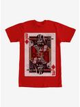 Star Wars Vader in the Cards T-Shirt, RED, hi-res