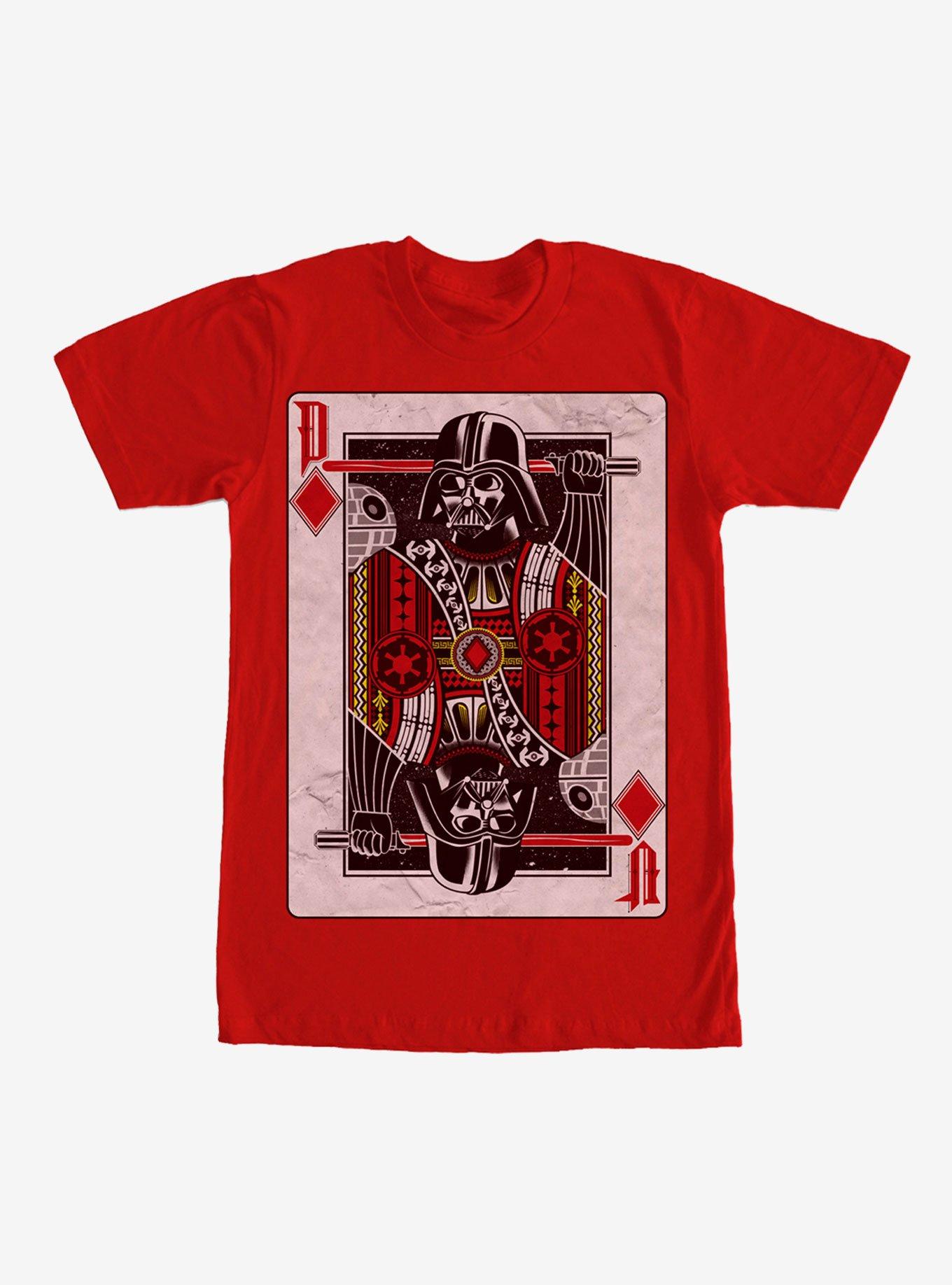 Star Wars Vader in the Cards T-Shirt, , hi-res