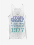 Star Wars A New Hope Fitness Club Womens Tank, WHITE HTR, hi-res