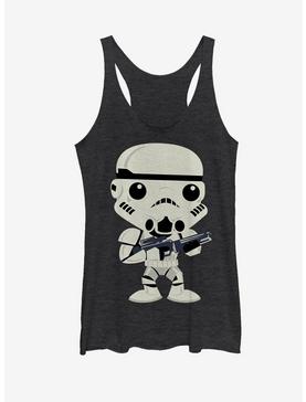 Star Wars Cute Cartoon Stormtrooper Womens Tank, , hi-res