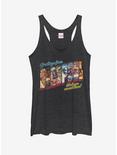 Marvel Deadpool Greetings From Vacation Womens Tank, BLK HTR, hi-res