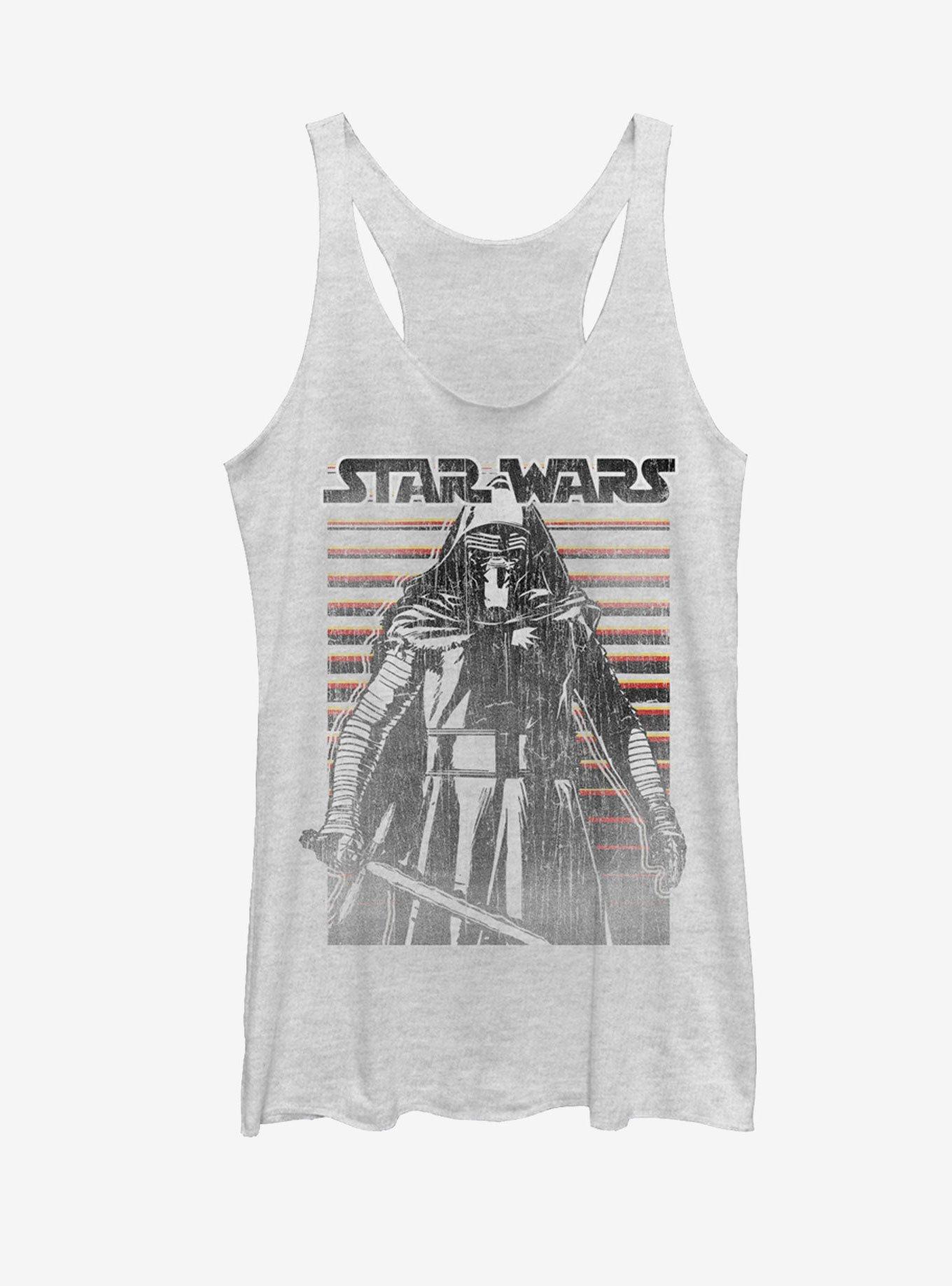 Star Wars The Force Awakens Kylo Ren Distressed Womens Tank, , hi-res