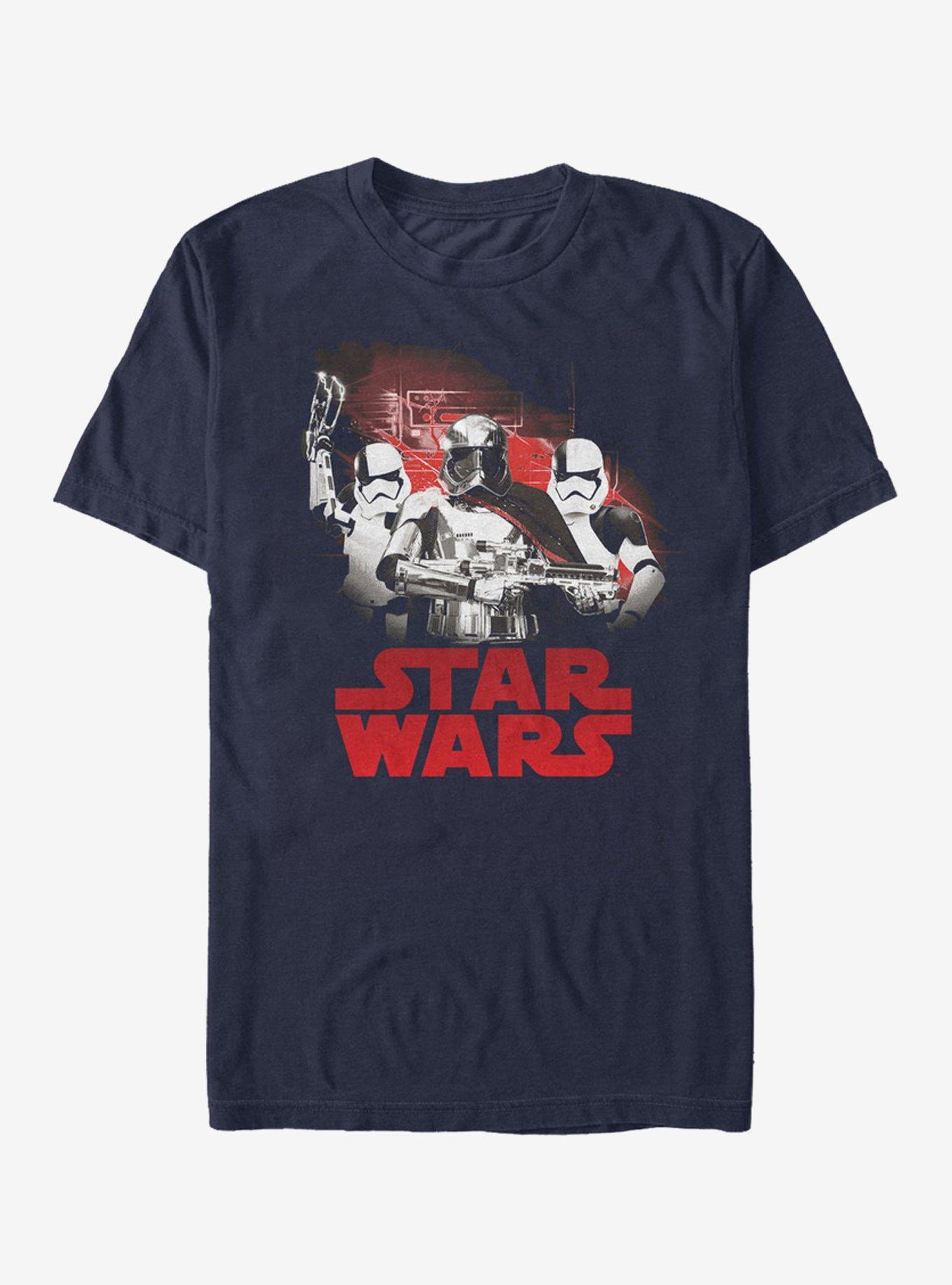 Star Wars Captain Phasma Trio T-Shirt - BLUE | BoxLunch