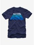 Plus Size Star Wars Space Logo T-Shirt, NAVY, hi-res