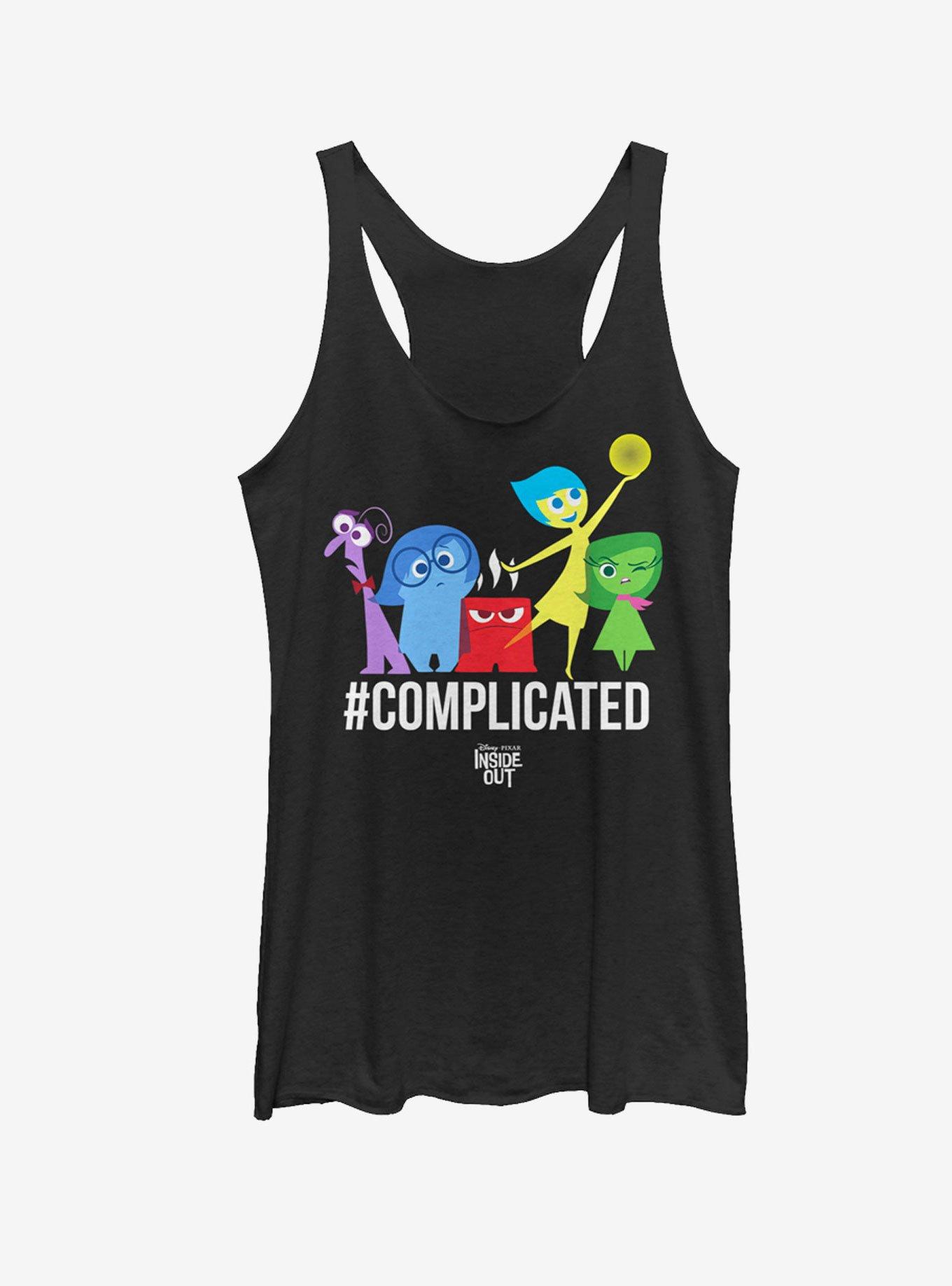 Disney Pixar Inside Out Complicated Emotions Womens Tank, , hi-res