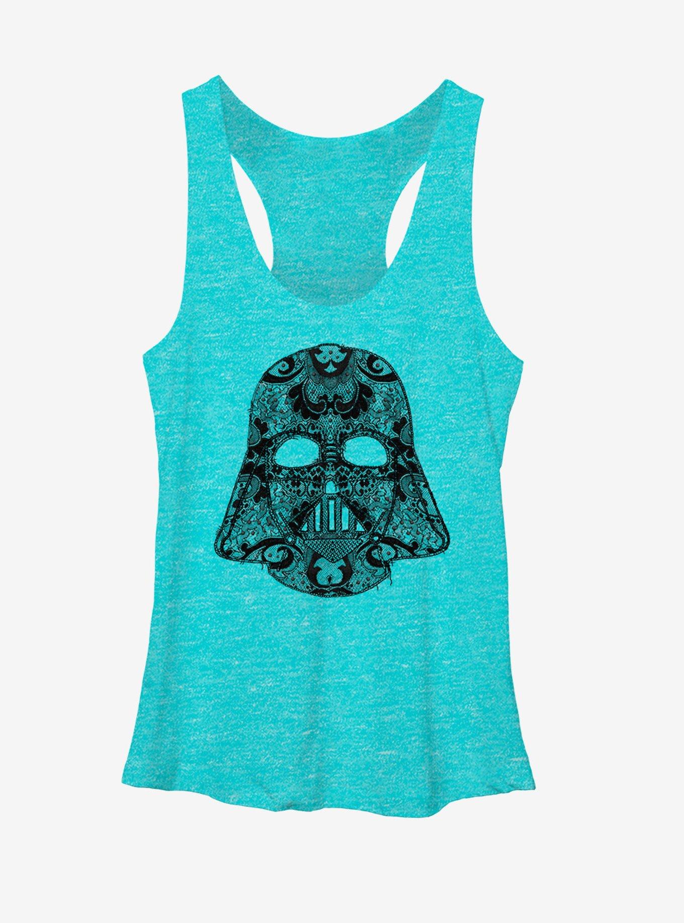 Star Wars Darth Vader Lace Womens Tank, , hi-res