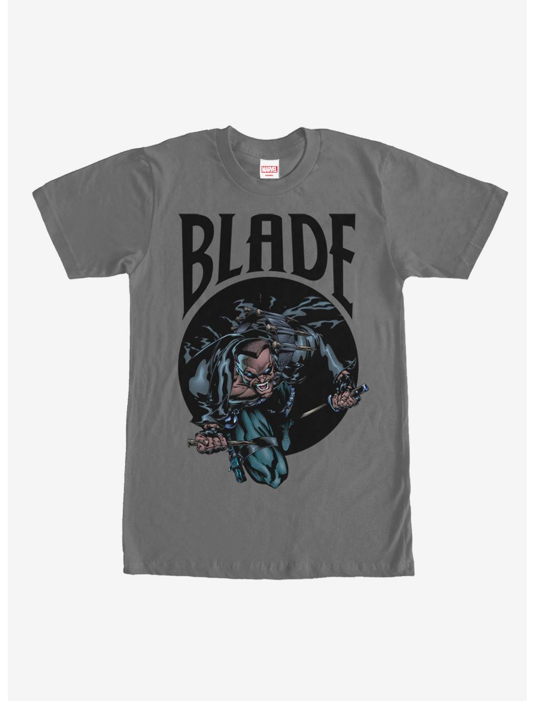 Marvel Blade Vampire Hunter T-Shirt, CHARCOAL, hi-res