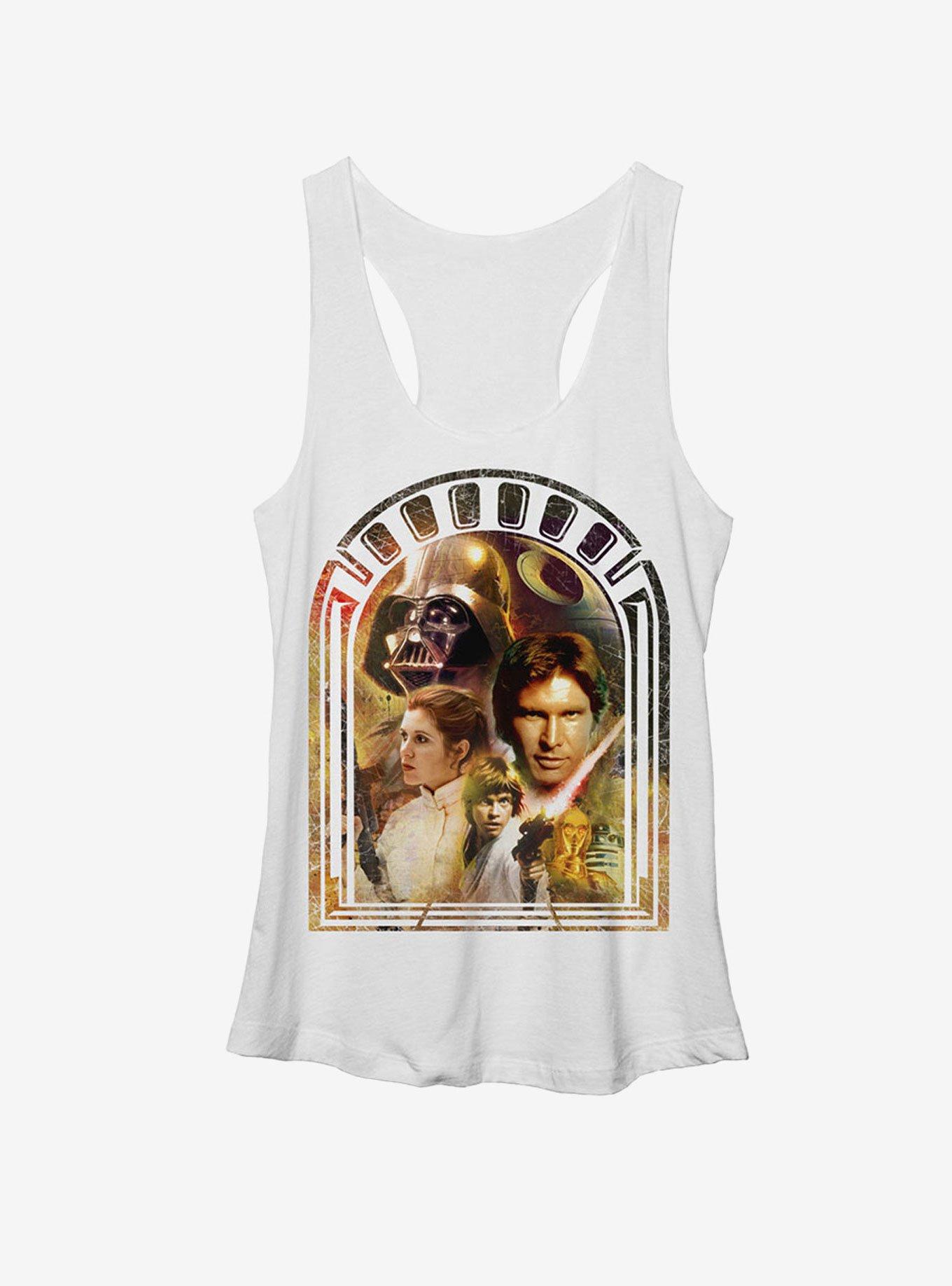 Star Wars Doorway to Destiny Womens Tank, WHITE HTR, hi-res