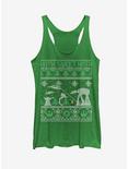 Star Wars Hoth Sweet Hoth Ugly Christmas Sweater Womens Tank, ENVY, hi-res