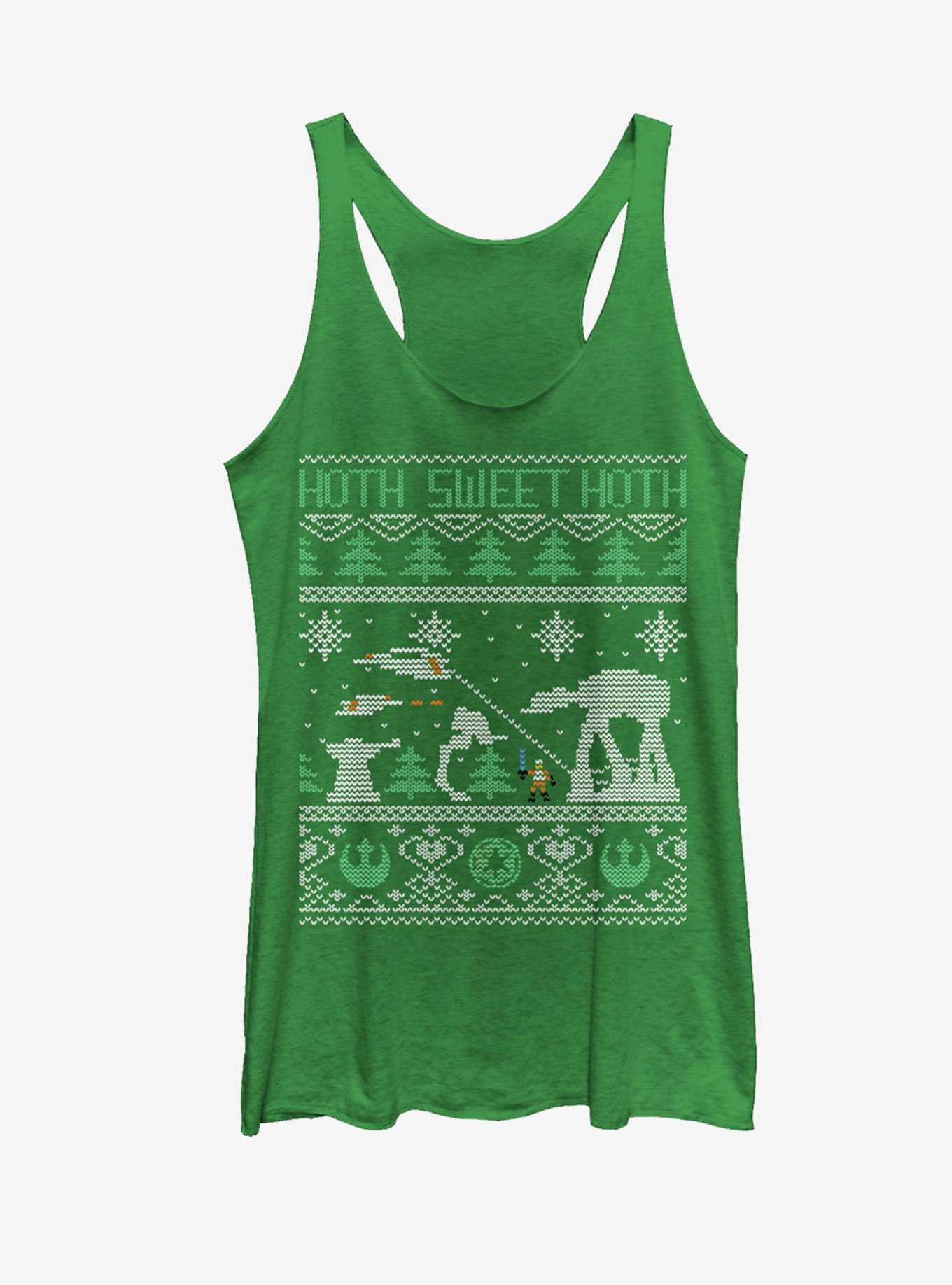 Star Wars Hoth Sweet Hoth Ugly Christmas Sweater Womens Tank, , hi-res