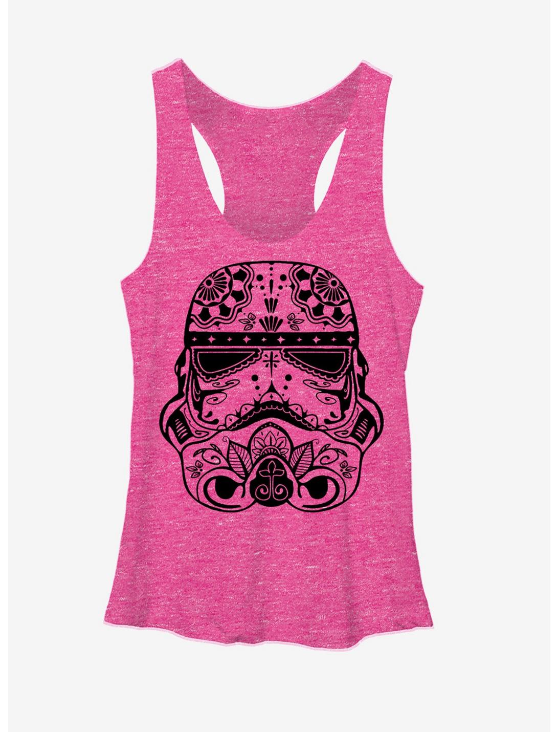 Star Wars Ornate Stormtrooper Womens Tank, PINK HTR, hi-res