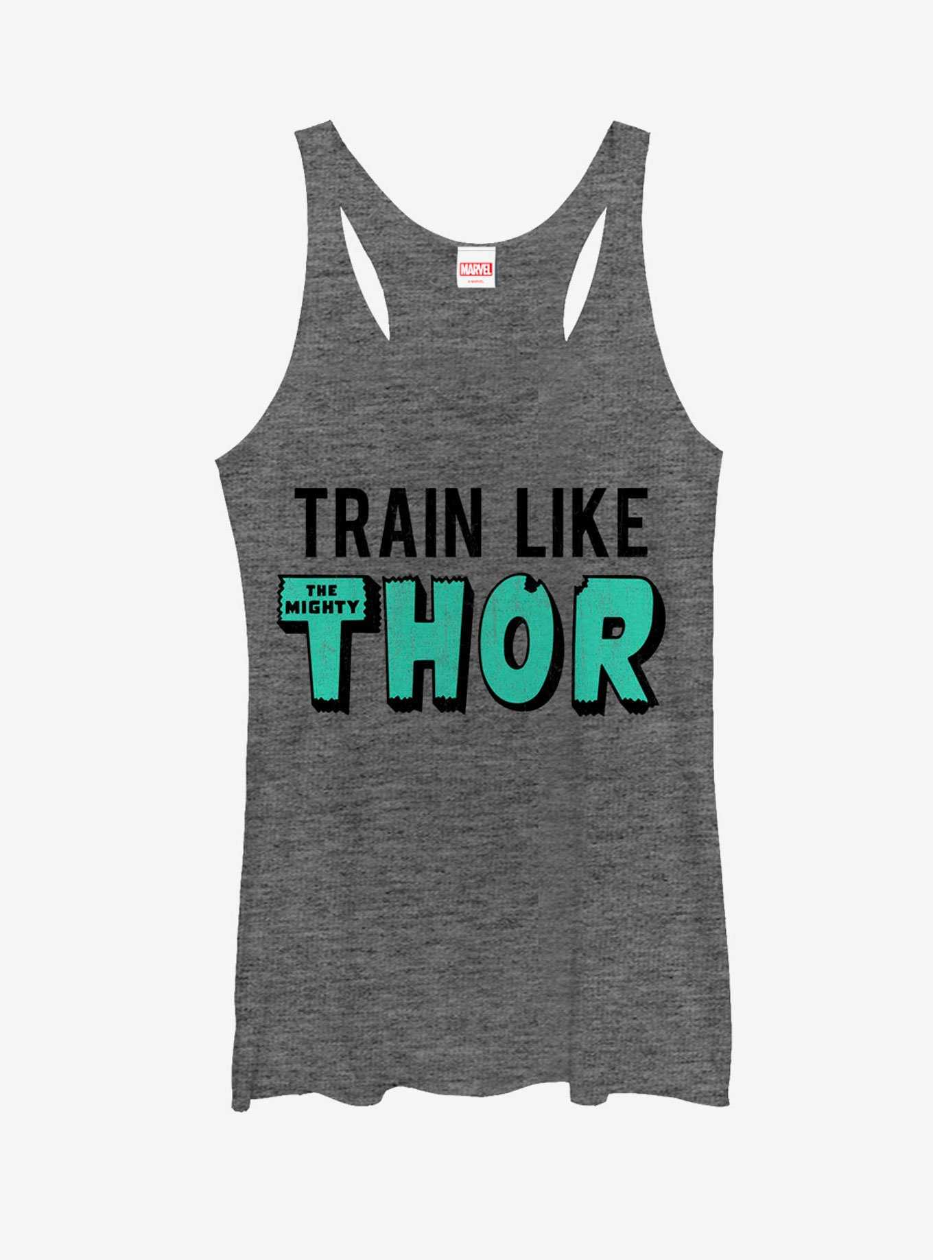 Marvel Train Like Thor Womens Tank, , hi-res